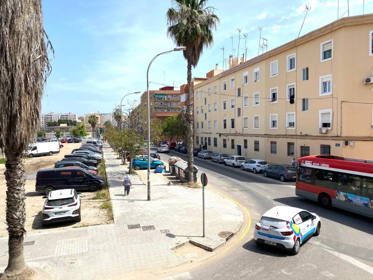 Malvarrosa Playa! Leilighet Valencia Eksteriør bilde